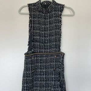 Tweed Romper